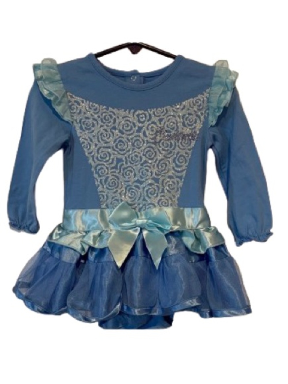 Disney Long Sleeve Cinderella Dress Size 18 Month